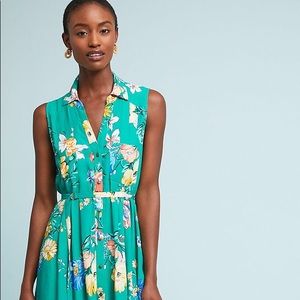 Anthropologie Maeve Rory Shirtdress